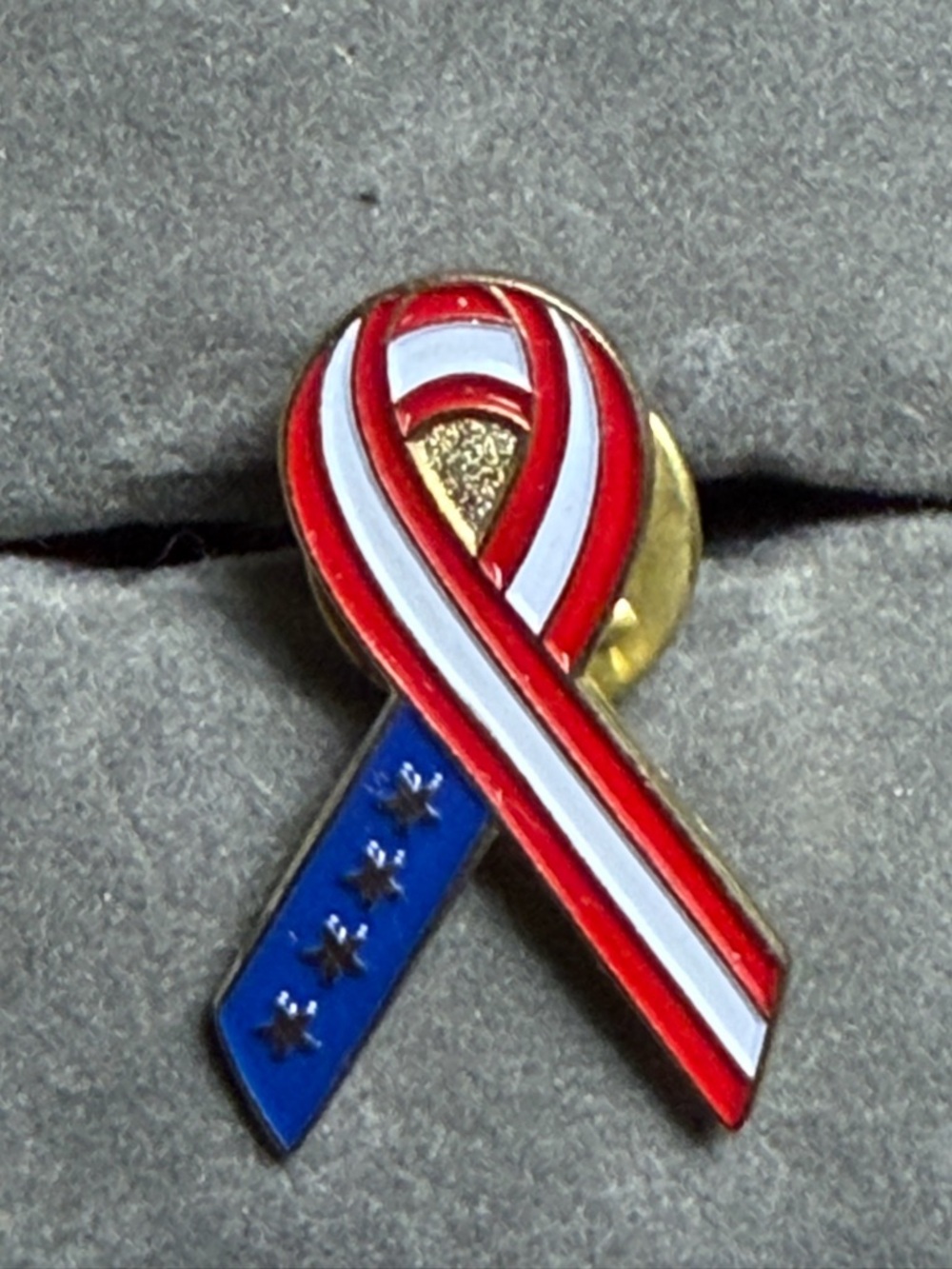 Breast Cancer Flag Pin